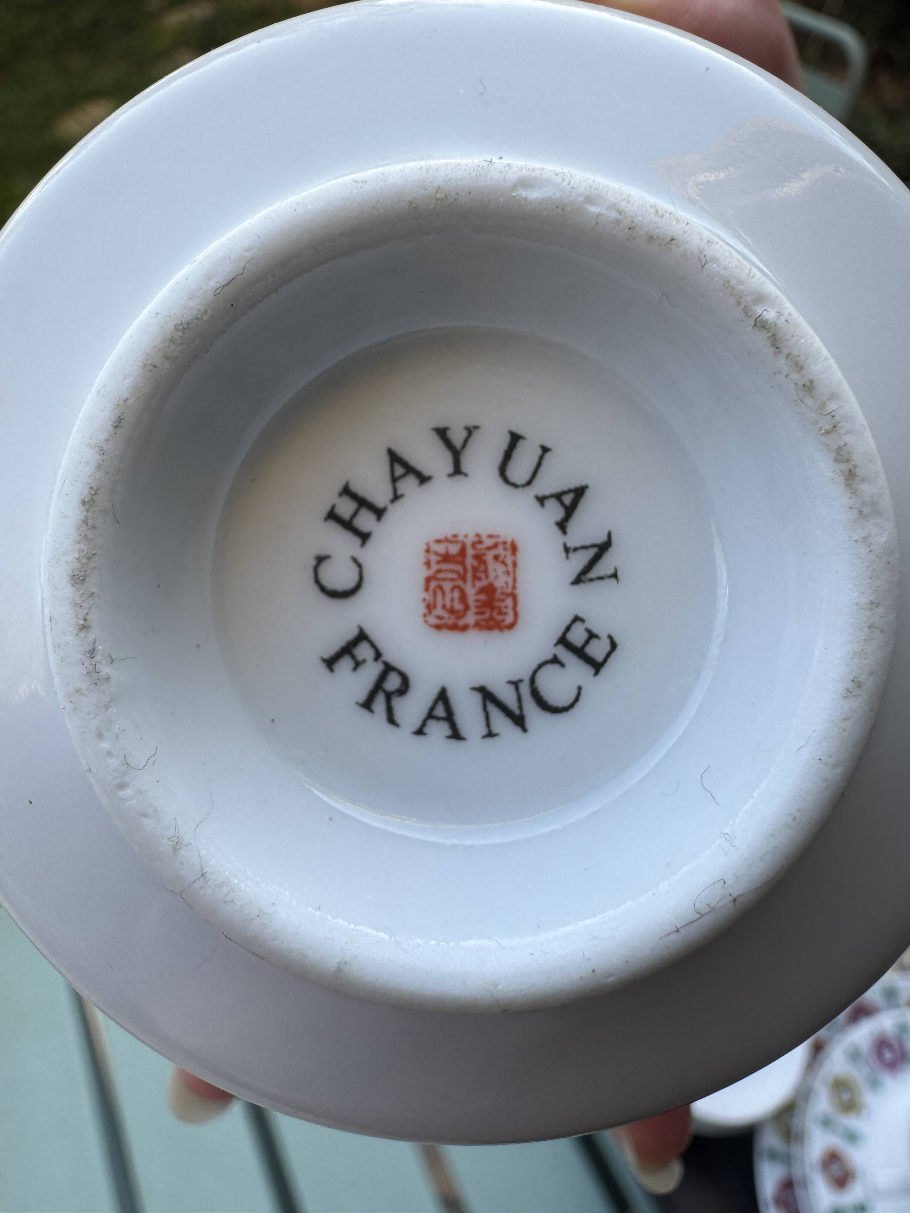 Service à thé chinois – 2 gaiwan + pot porcelaine haut de gamme (Cha Yuan)