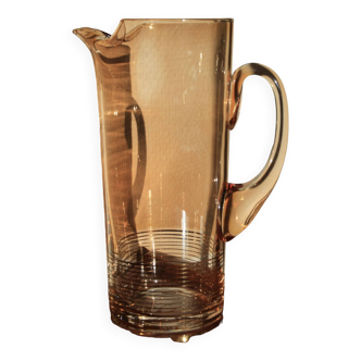 Blown glass pitcher/carafe