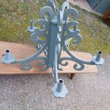 Lustre en bois style Gustavien