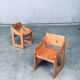 Set of Scandinavian Pine Side Chairs, Sweden, 1960s