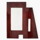 Garance Vallée for Monoprix. Designer wooden mirror