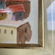 Watercolour panoramic view of Florence - framed
