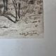 Gravure chasse cerfs Rosa Bonheur
