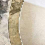 Large round double-layer mirror by Veca, Italy, 1970s