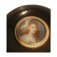 Miniature oil painting