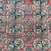 Ancient Turkmen carpet Little Bukhara