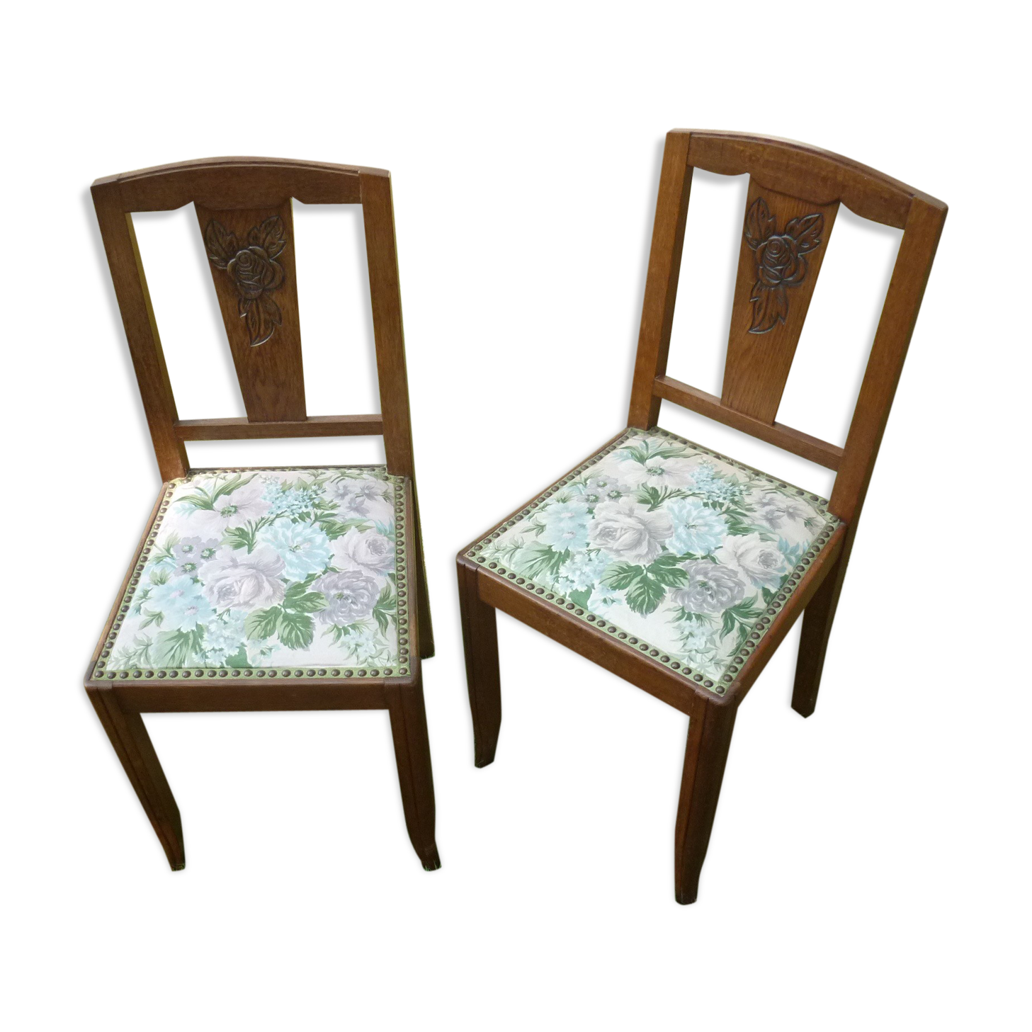 Set of 2 chairs 40s