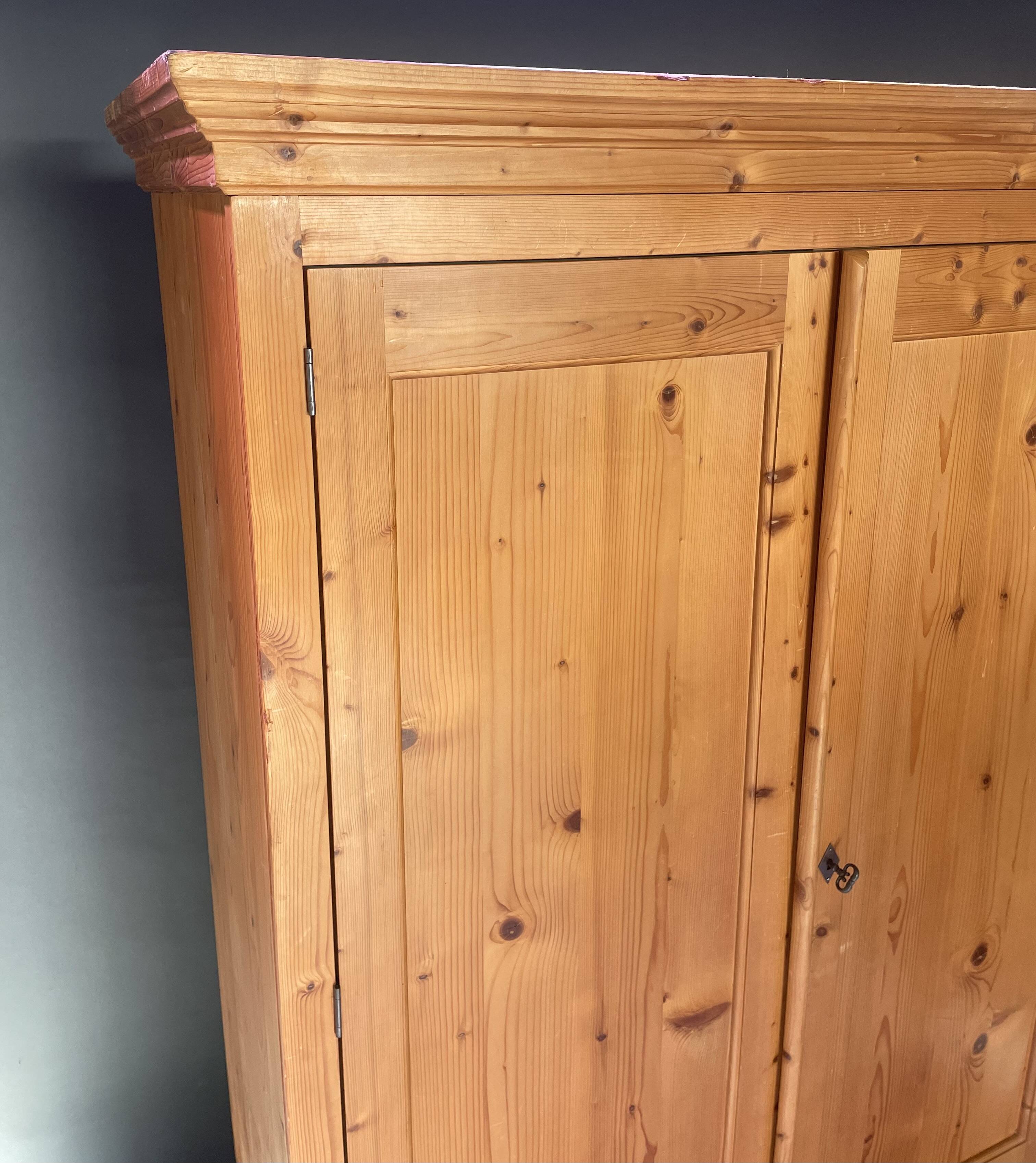 Parisian pine wardrobe