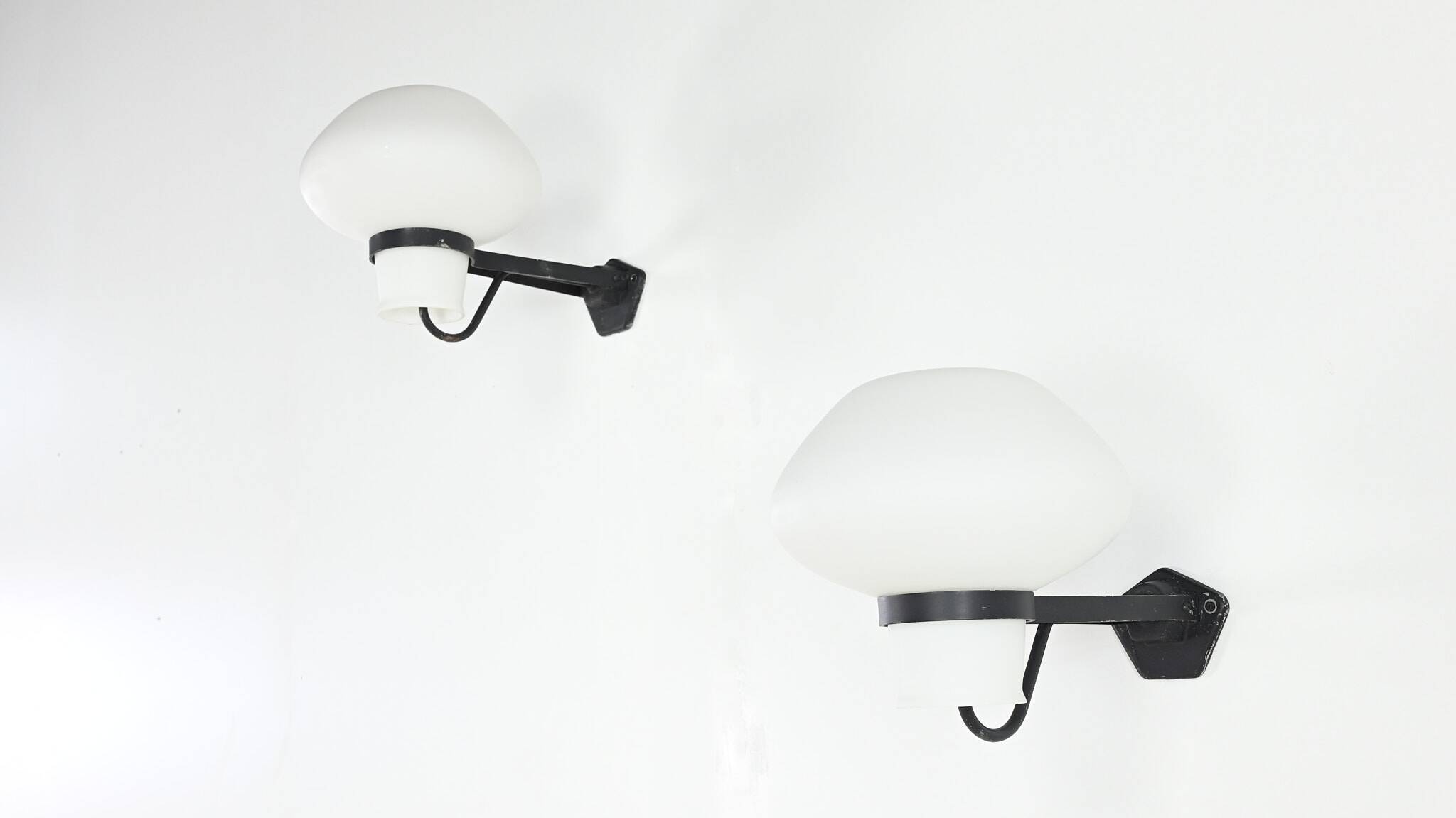 Erik Gunnar Asplund, "ga9" Wall Sconces for Asea, Sweden, c. 1940