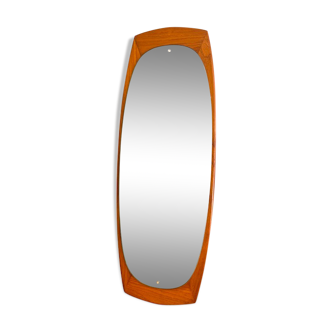 Rectangular teak mirror circa 1960