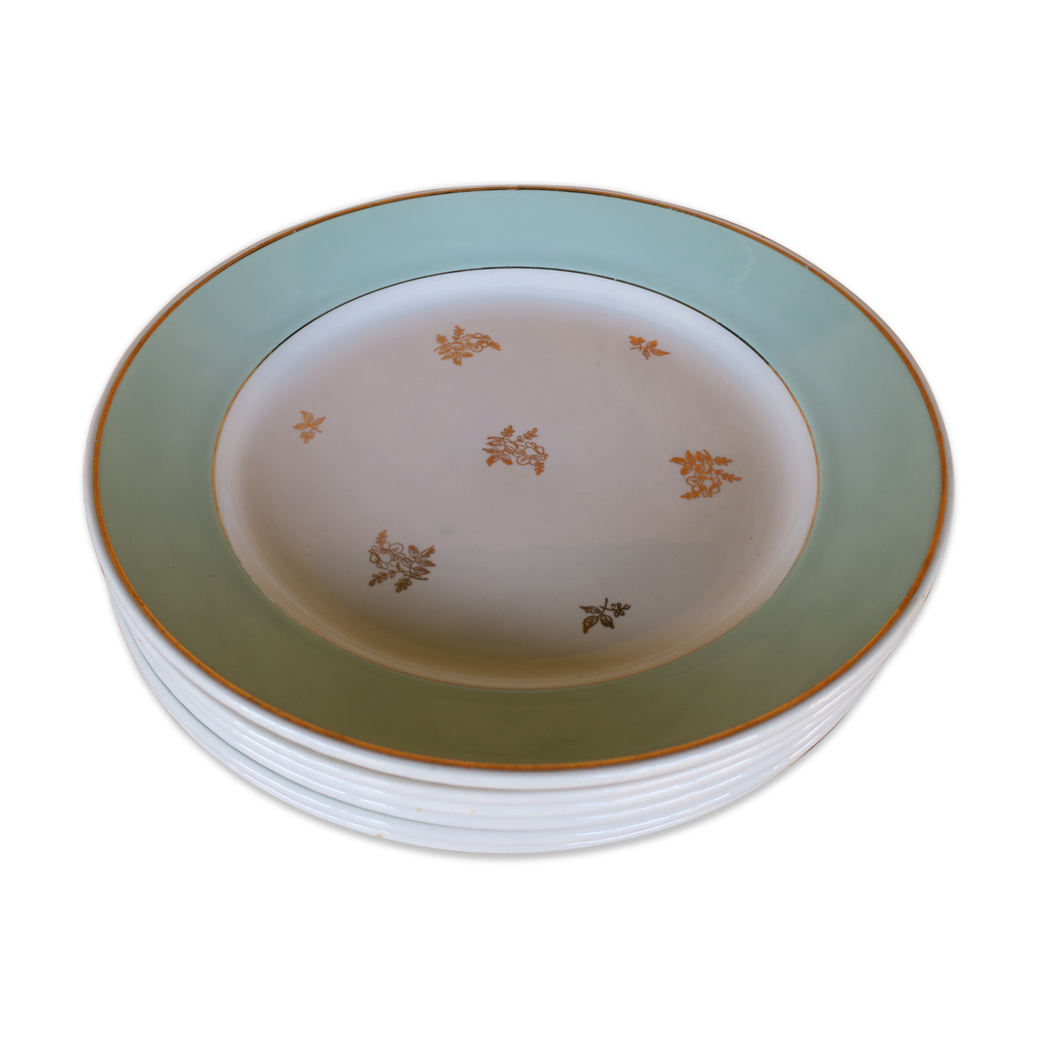 6 flat plates Luneville Badonviller