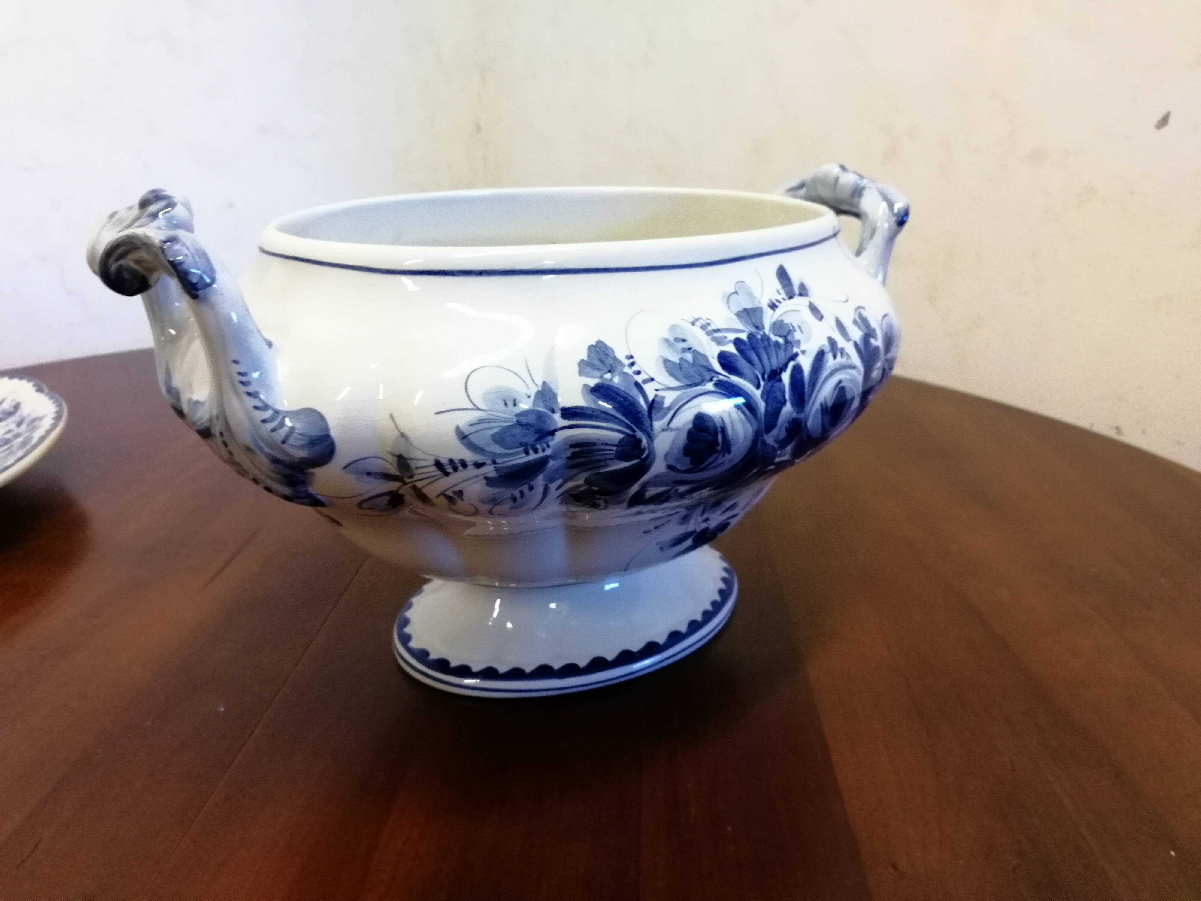 Ghibaudo Brouchier earthenware soup tureen