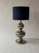 Large glazed ceramic lamp, Italy 1960
