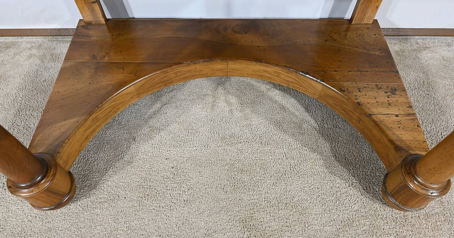 Rare Property Desk, in Walnut, Empire Period – Early 19th Century