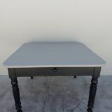 Table de ferme ancienne 1900 patiné