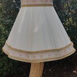 Handmade silk canvas lampshade
