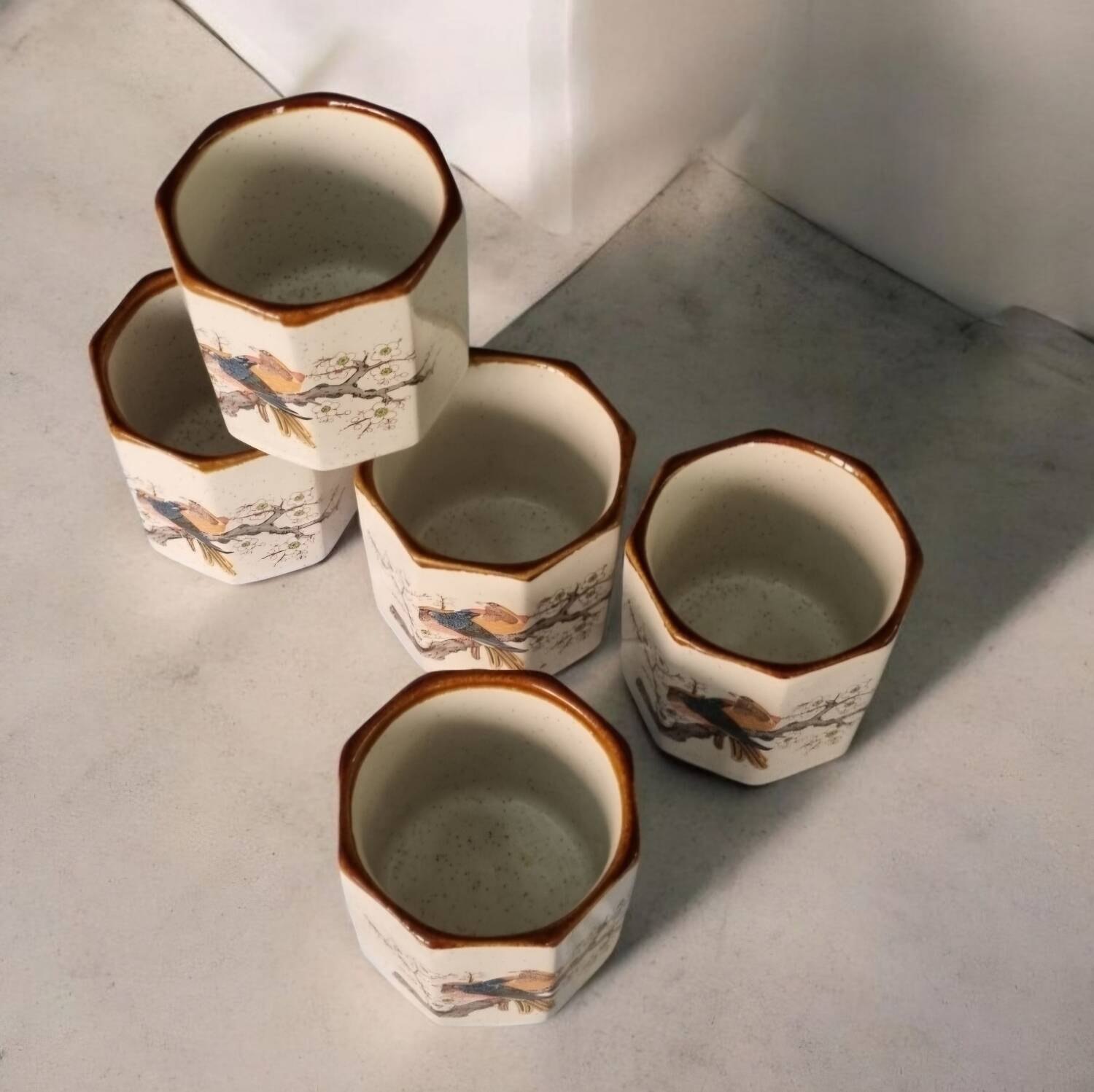 Japanese ceramic cups