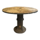 Table de jardin faux bois style Rocaille