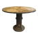 Table de jardin faux bois style Rocaille