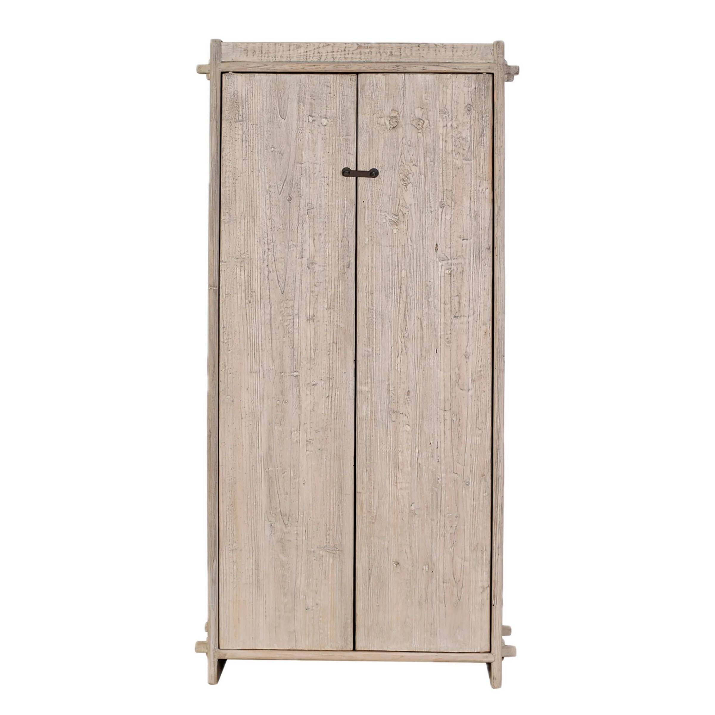 Ankang - Minimalist Chinese wardrobe in recycled pine no. 3