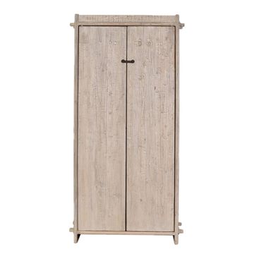Ankang - Armoire chinoise minimaliste en pin recyclé n°3