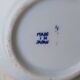 Porcelain sugar bowl with cobalt blue five-clawed dragon decor - Japan