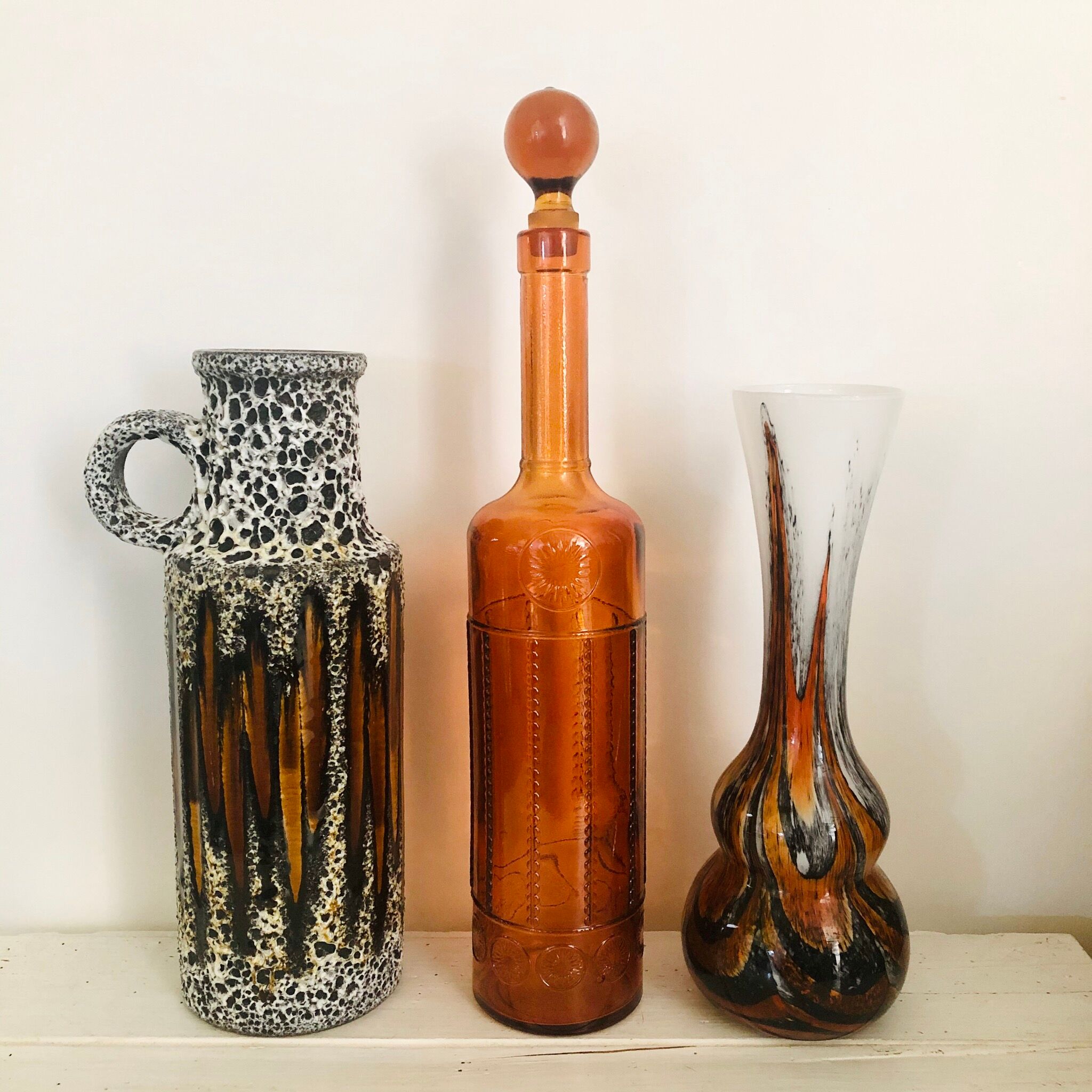 Opaline vase from Florence