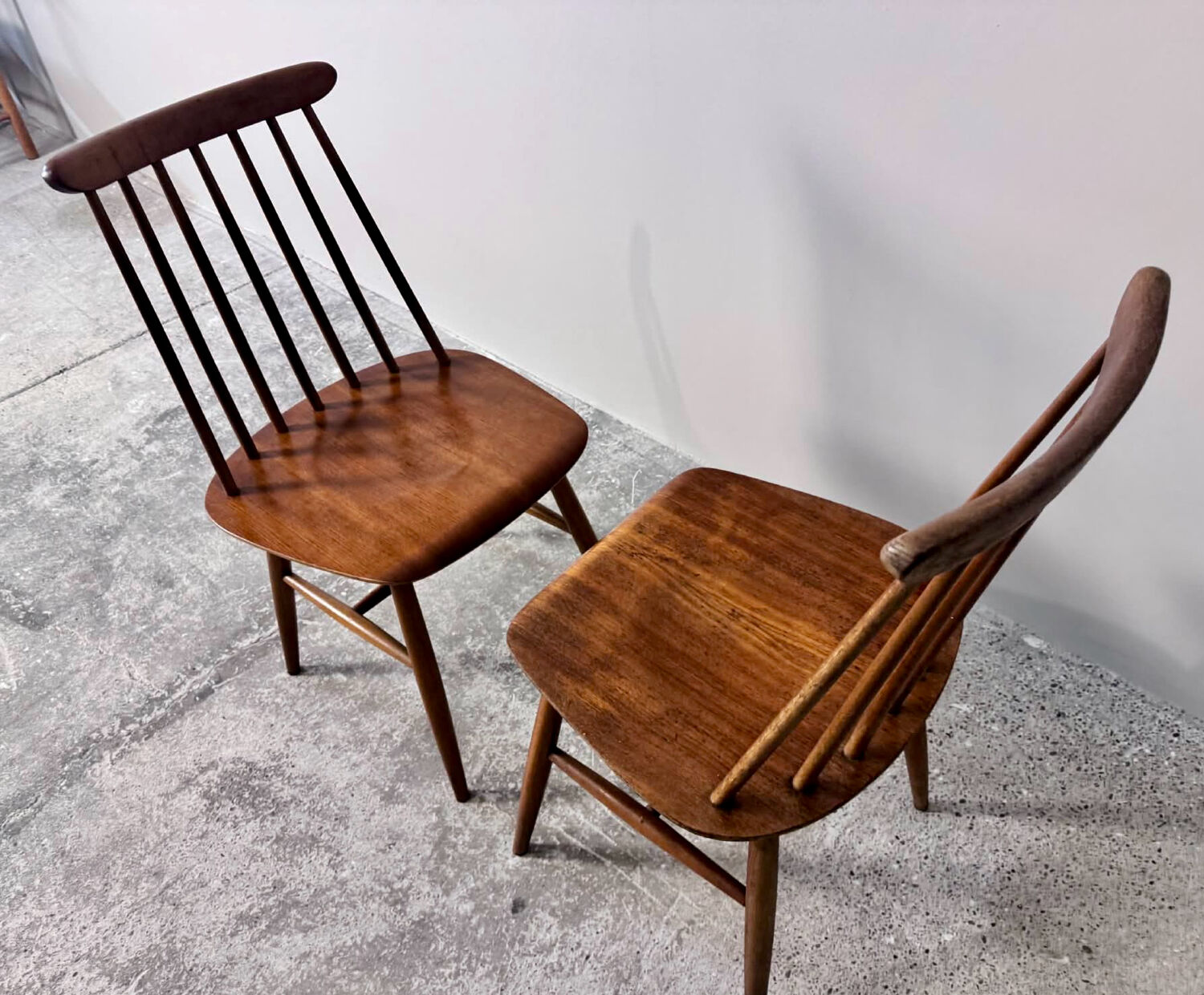 Scandinavian chairs in teak Tapiovaara