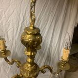 Lustre en bronze 6 branches