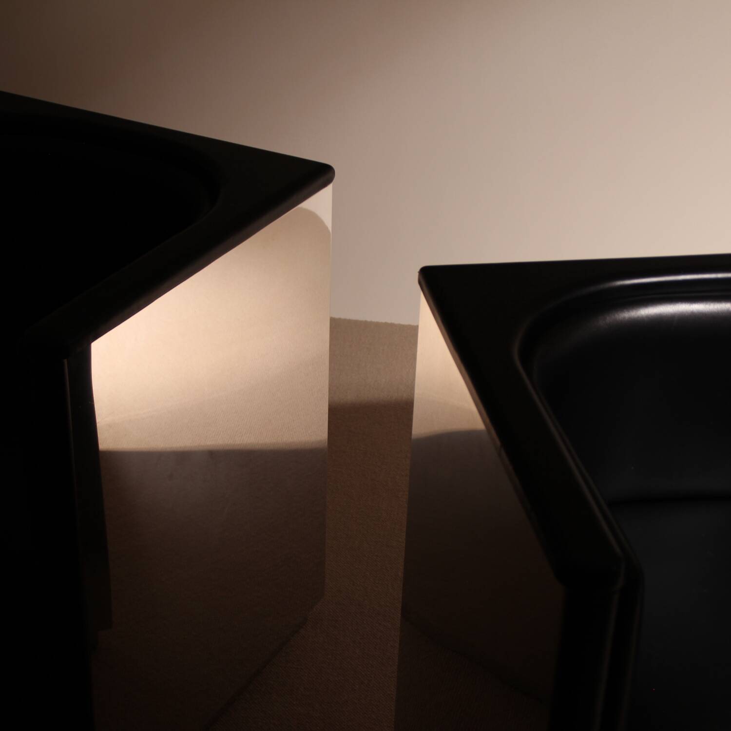 Pair of Inox Armchairs | Germany 1980s