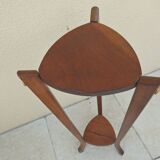 Vintage wooden pedestal table