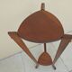 Vintage wooden pedestal table