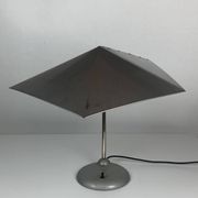 Modernist metal Bauhaus desk lamp, 1960s