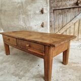Antique coffee table TV furniture 19th century