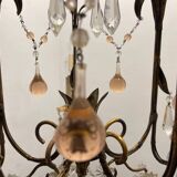 Florentine Murano Glass Drop Chandelier