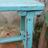 Banc en bois banc de ferme patine ancienne