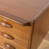 Mid-Century Teak Desk by Svante Skogh for AB Möbelfabriken Balder, Sweden, 1950s