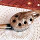 Flower spike vase in the shape of a watering can style Vallauris France