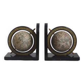 Serre-livres globes terrestres
