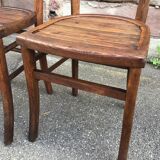 Paire de chaises bistrot