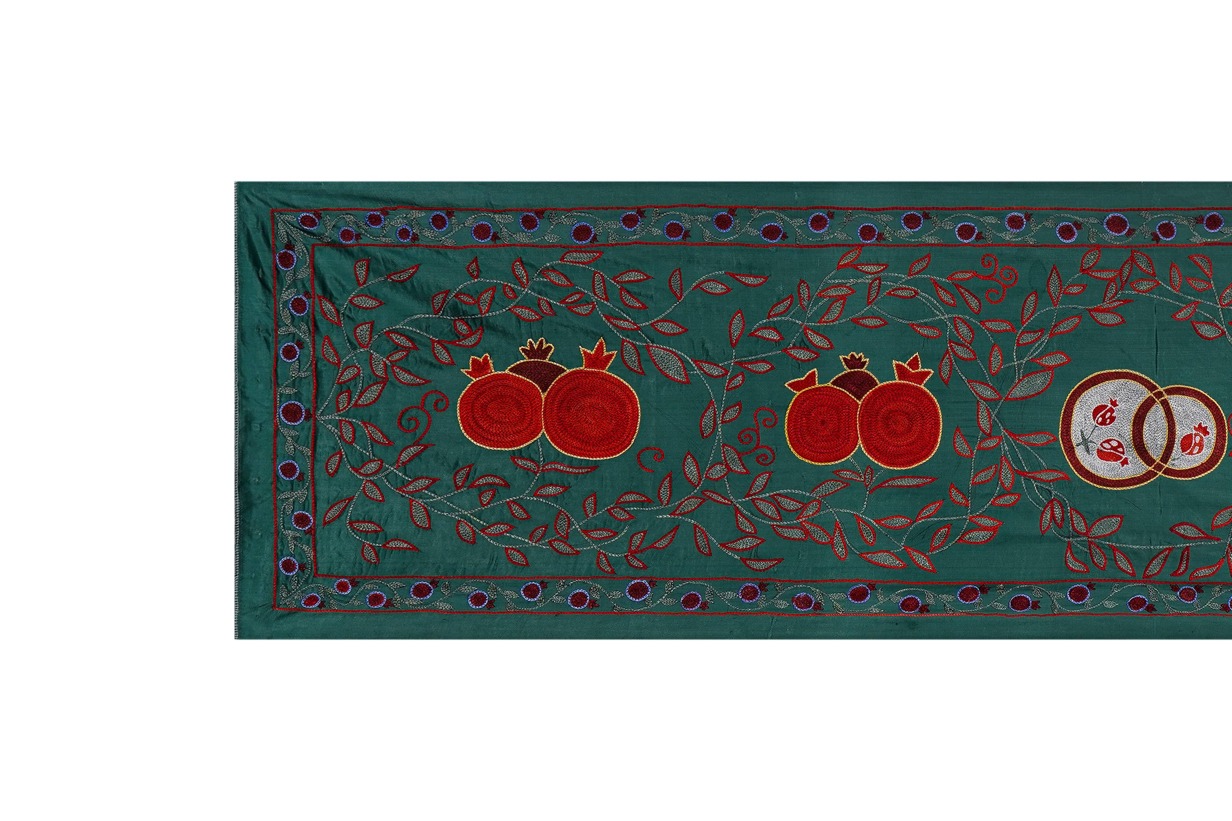 Hand-knotted rug, vintage Turkish rug 53x190 cm