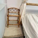 Tabby bamboo canopy bed