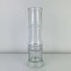 Organic style bamboo glass vase, vintage