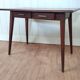 Vintage desk feet compass solid oak