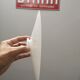 Old opaline lampshade smooth white 1940 art deco TBE Ø 25.5 cm large model