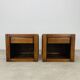 Paire de chevets orme Maison Regain vintage