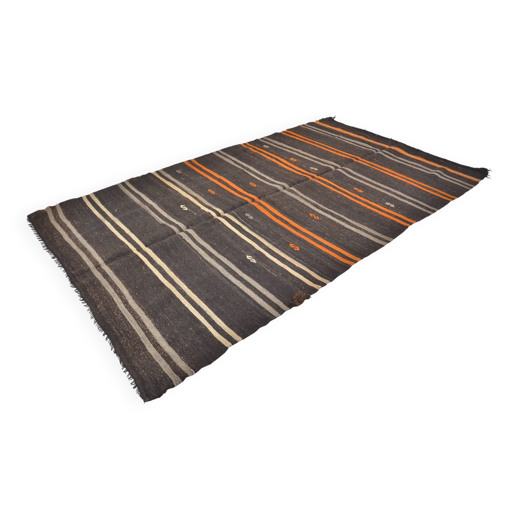 Oushak Organic Vintage Kilim Rug sku  1692