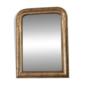 Louis Philippe silver mirror