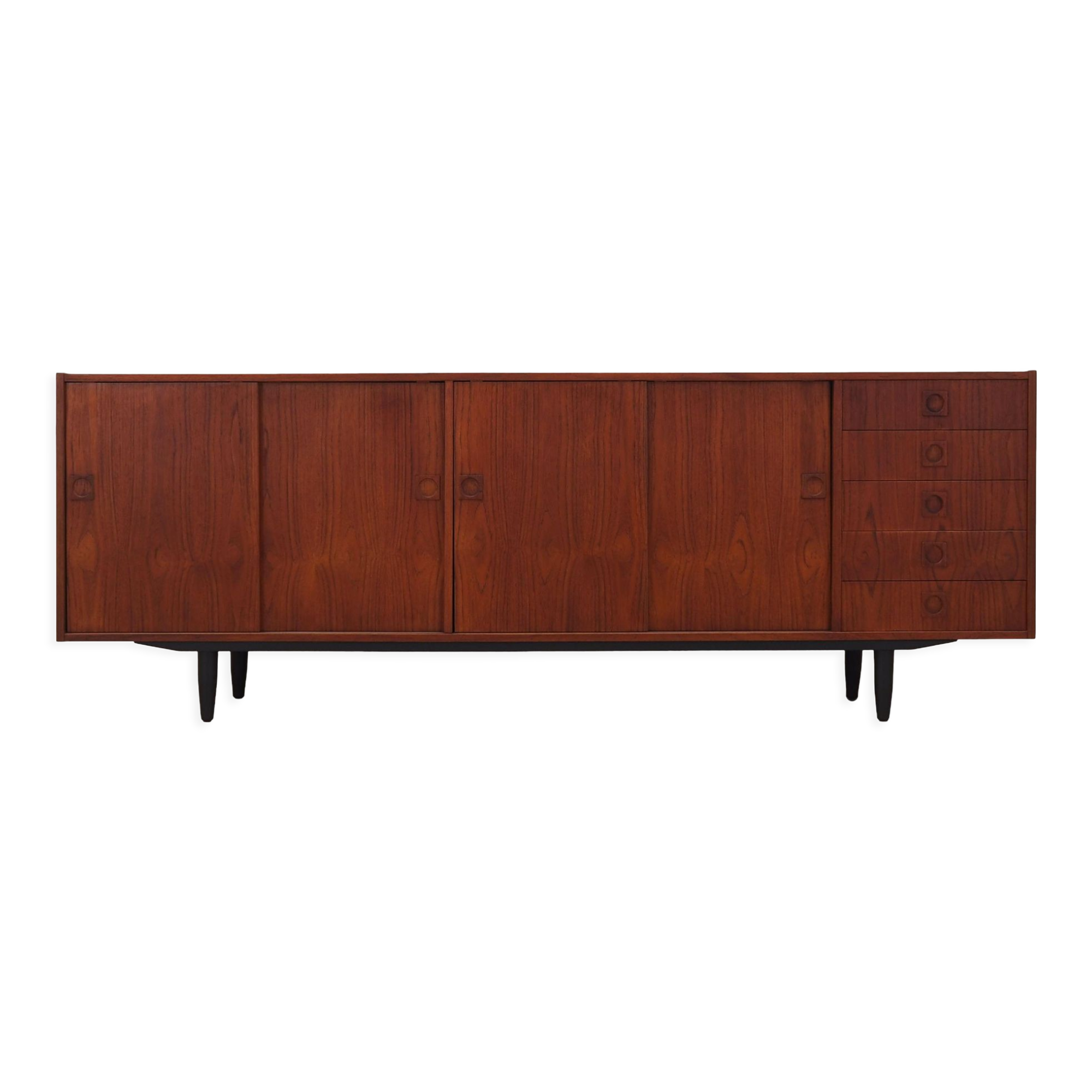 Teak sideboard, Danish design, 1970s, manufacturer: Farsø Møbelfabrik