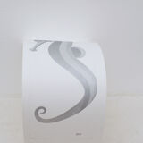Gravure sous presse hippocampe argent